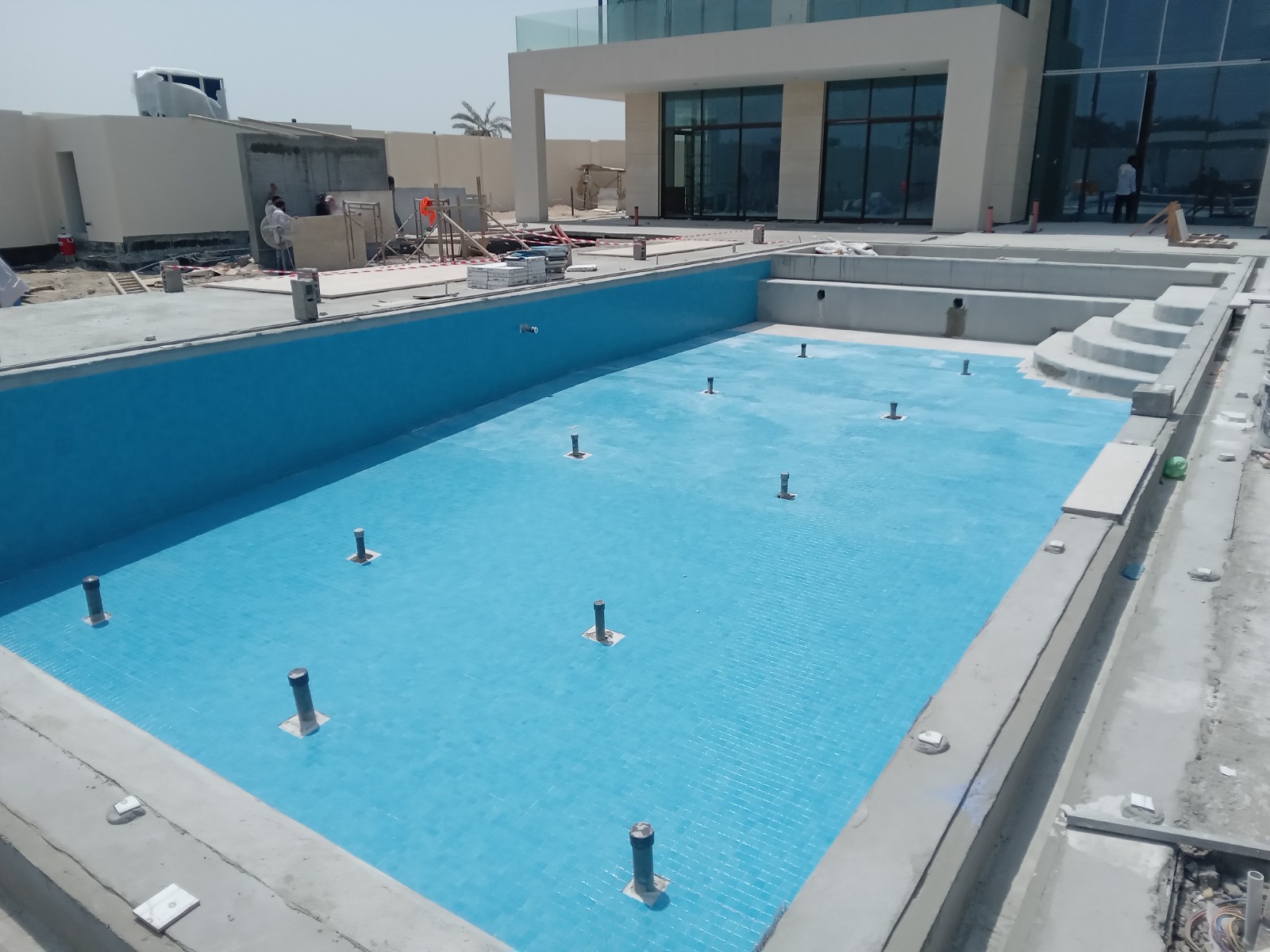 Luxury Infinity Pool with LED Lighting
